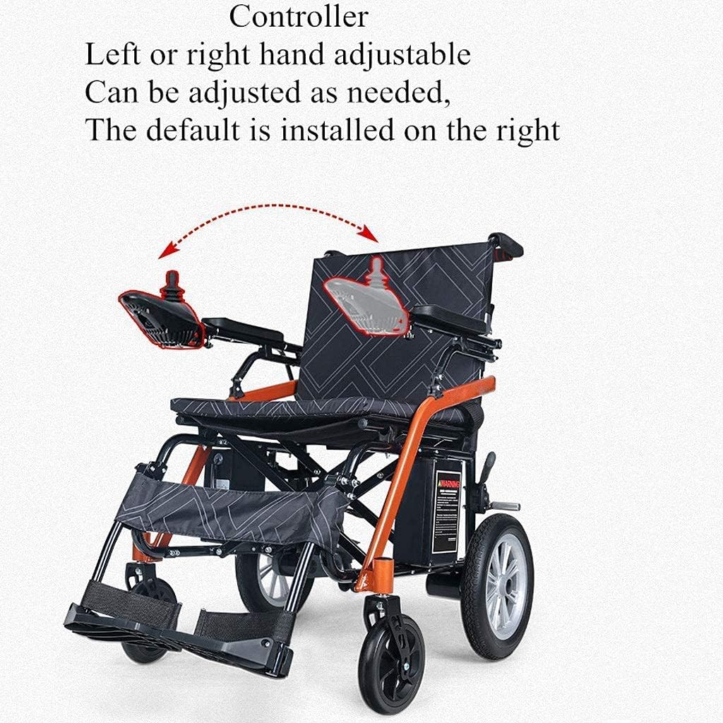 Portable Folding Power Wheelchair with 20Ah Lithium Battery E37558