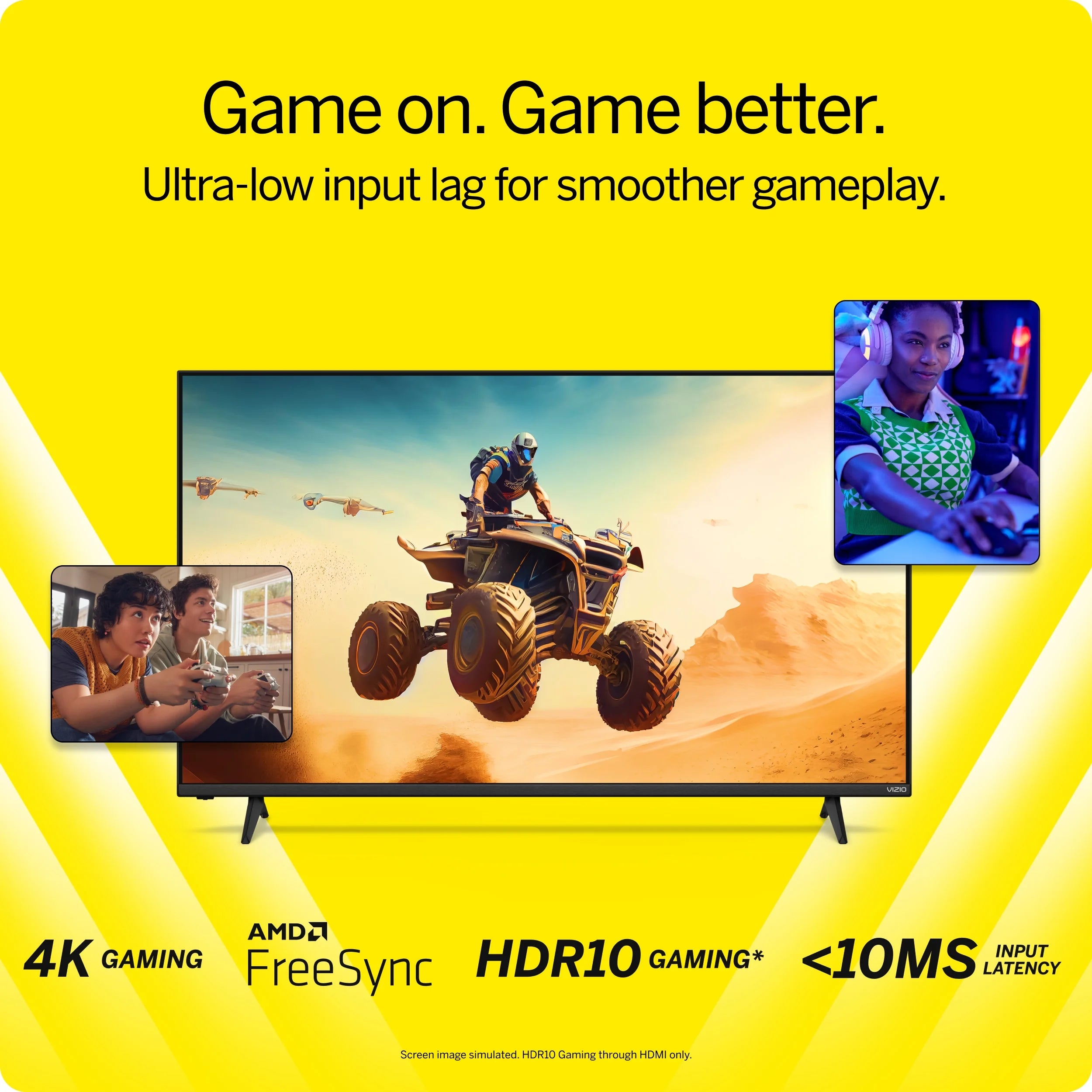 65" Class 4K LED HDR Smart TV U611