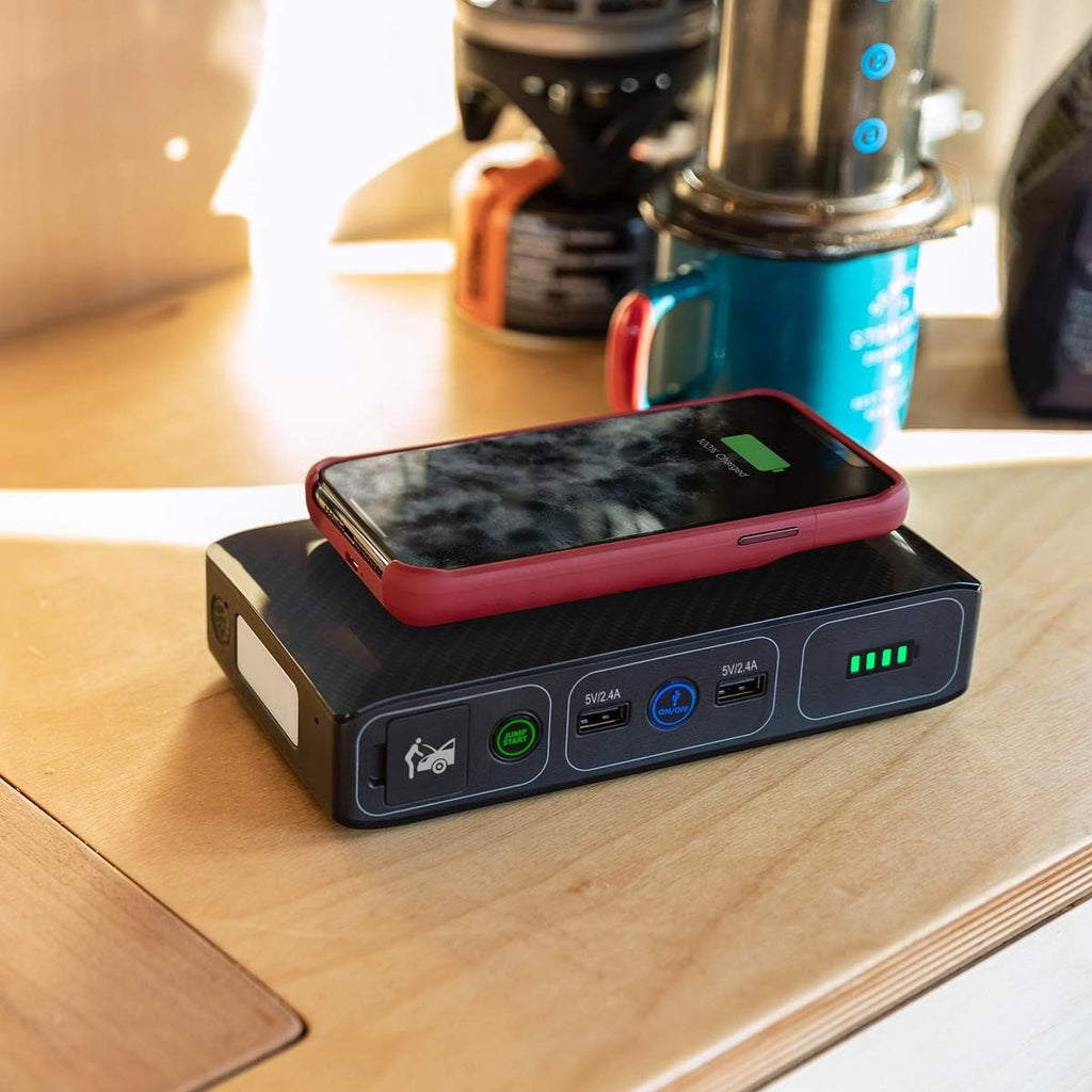 44400 mWh Portable Laptop Power Bank with AC Outlet and Car Charger J4441