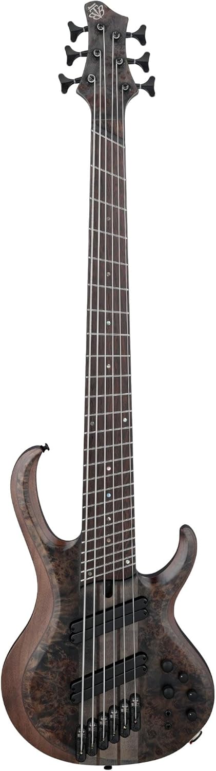 6-String Multi-Scale Bass Transparent Gray Flat A414
