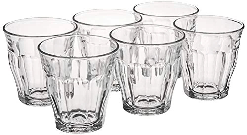 Clear Tumbler Set of 6, 5-3/4-Ounce Y99023