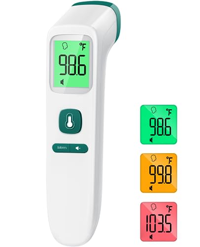 No-Touch Digital Forehead Thermometer with LED Screen A392