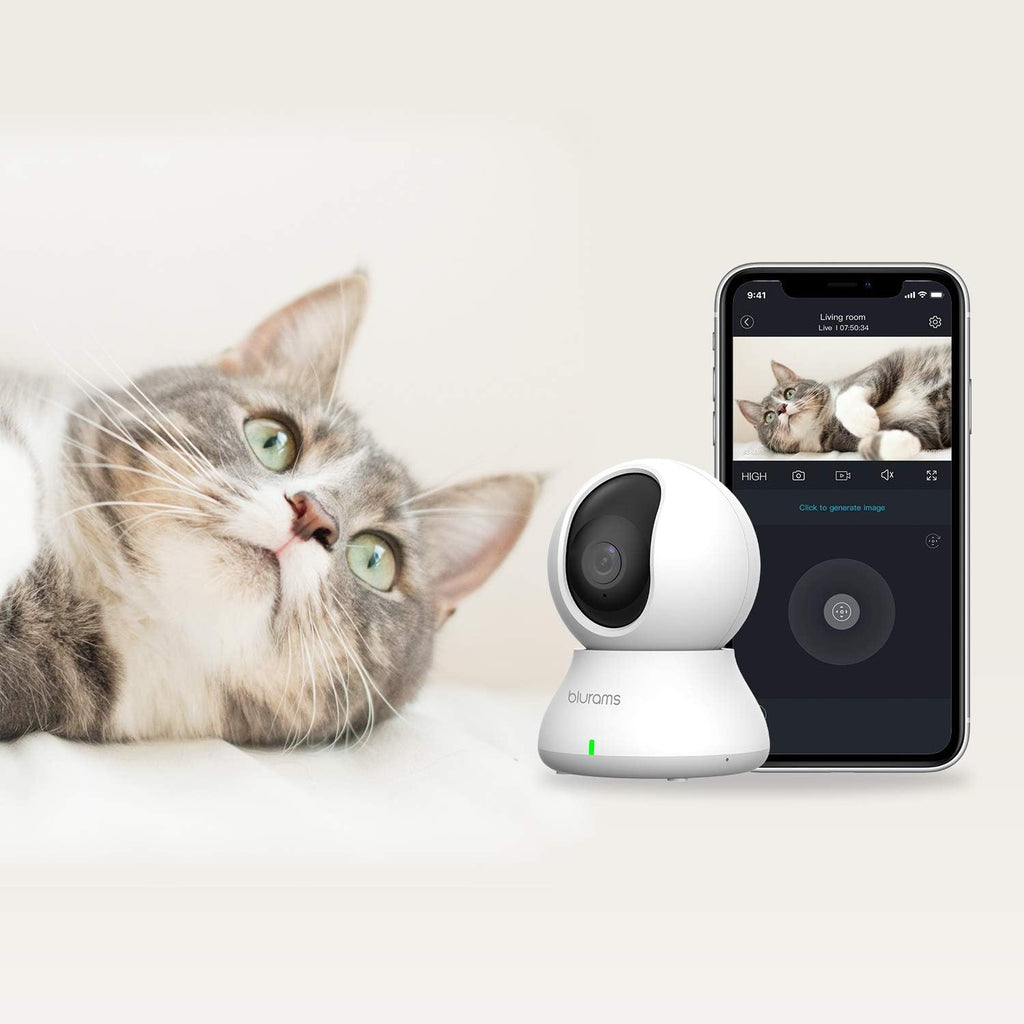 Indoor Camera with Motion Detection, Two-Way Audio, Night Vision E60232