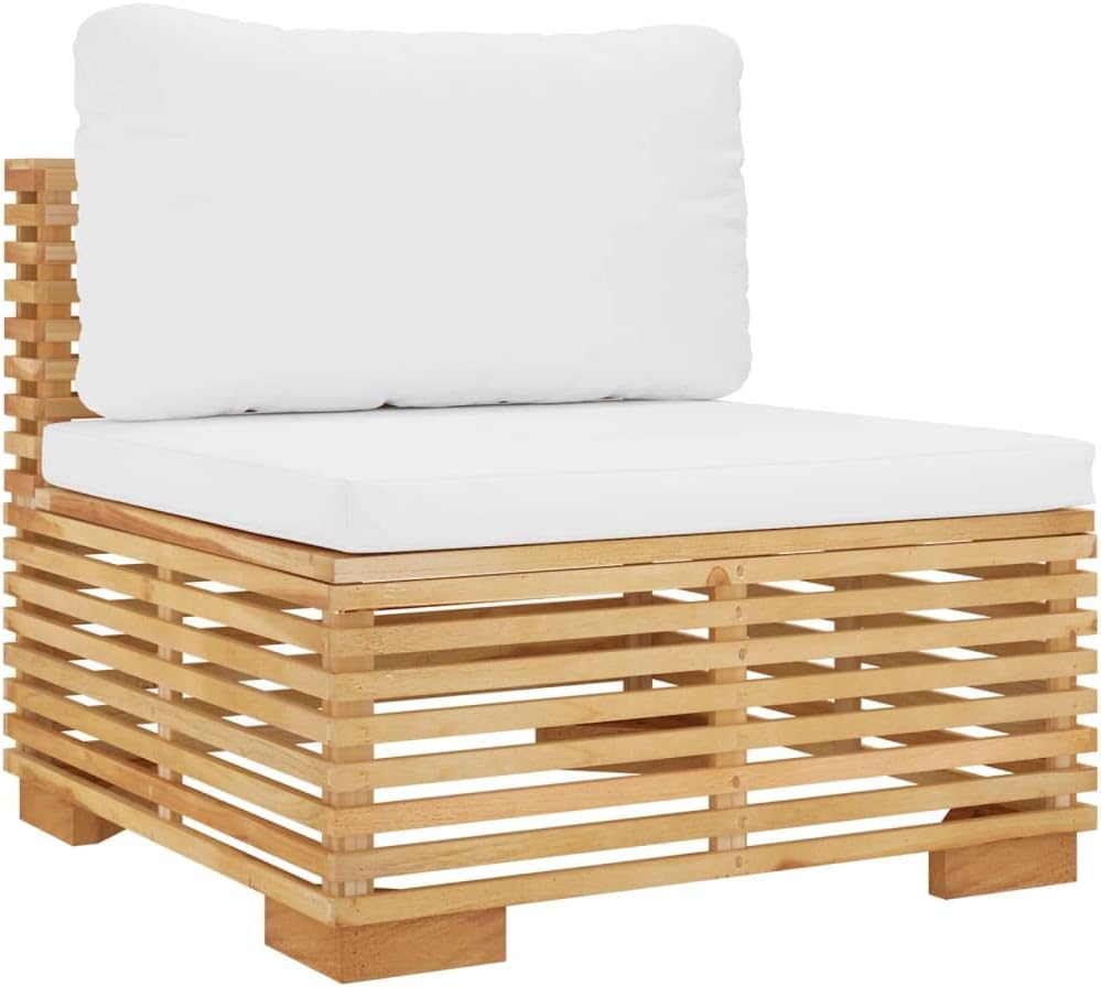 8 Piece Solid Wood Teak Patio Lounge Set with Cushions P9885