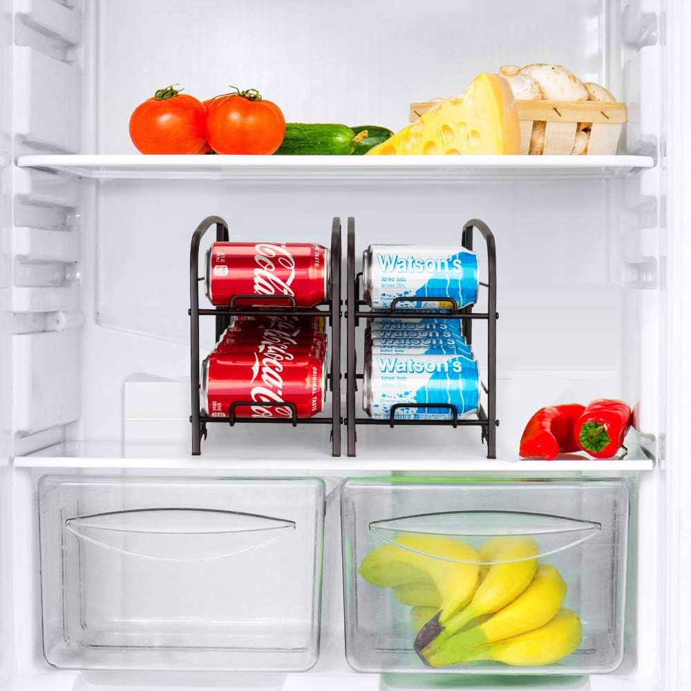 Stackable Beverage Can Dispenser Rack (2 Pack) T801893