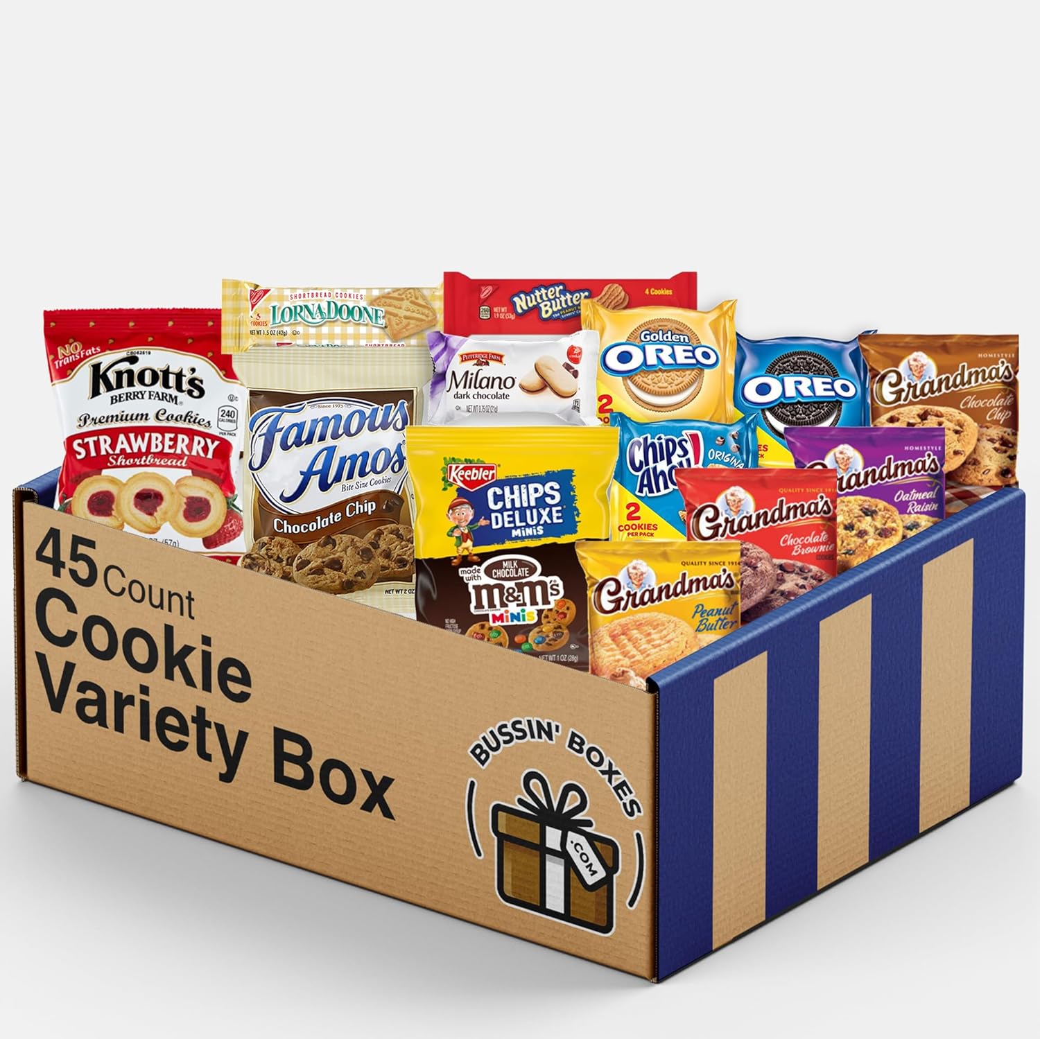 45 Count Individually Wrapped Bulk Cookies M89982