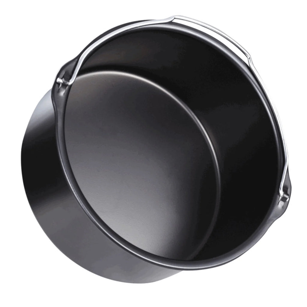 10Pcs Air Fryer Accessory Kit with Baking Pan Rack Pizza Tray W750