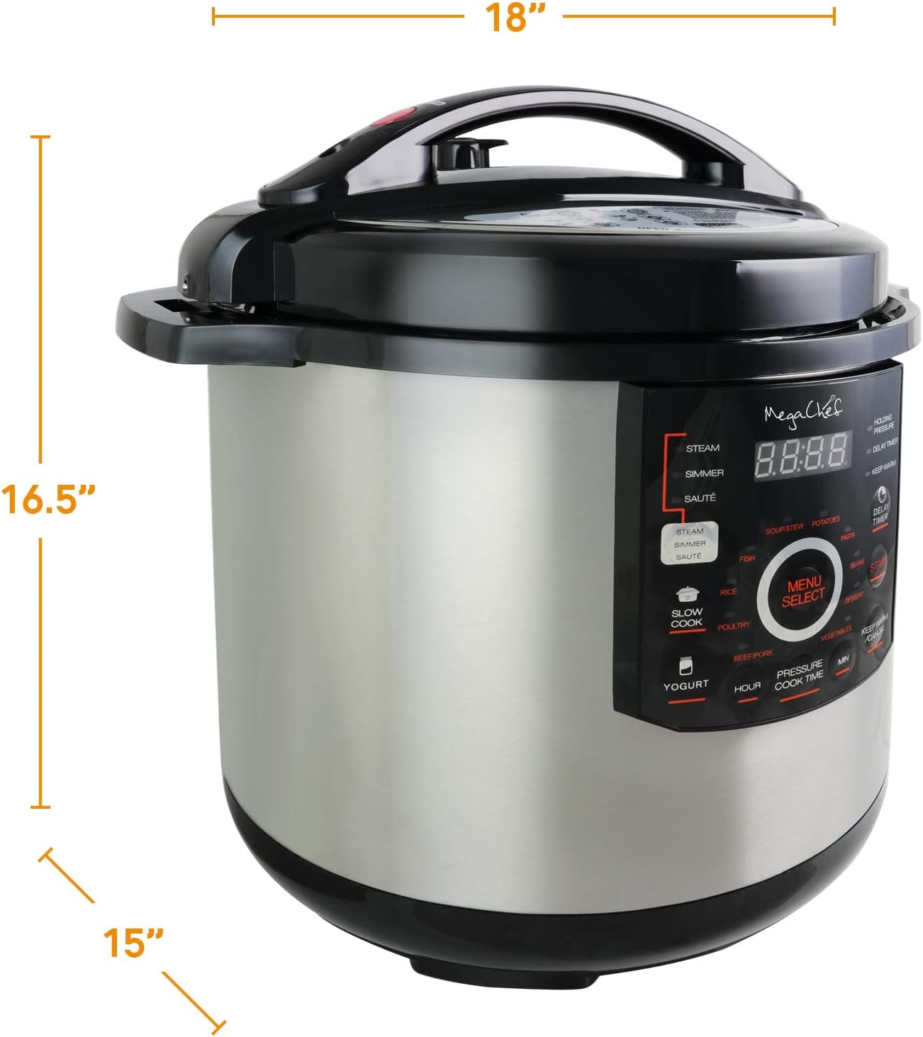12 Quart Digital Pressure Cooker I266