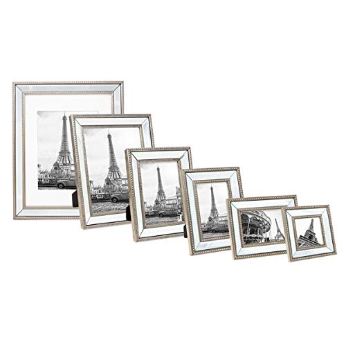 8x10 Gold Mirror Picture Frame X847