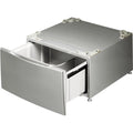 White Laundry Pedestal with Drawer I920
