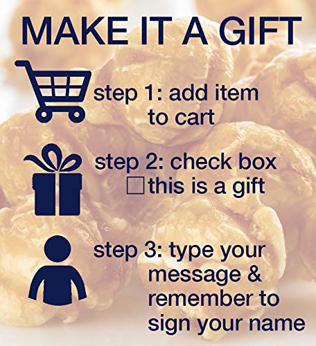 3.5 Gallons Popcorn Gift Tin (Robust Cheddar, Butter, Caramel) Z6576