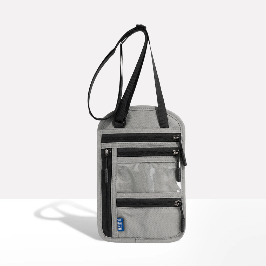 RFID Travel Neck Wallet