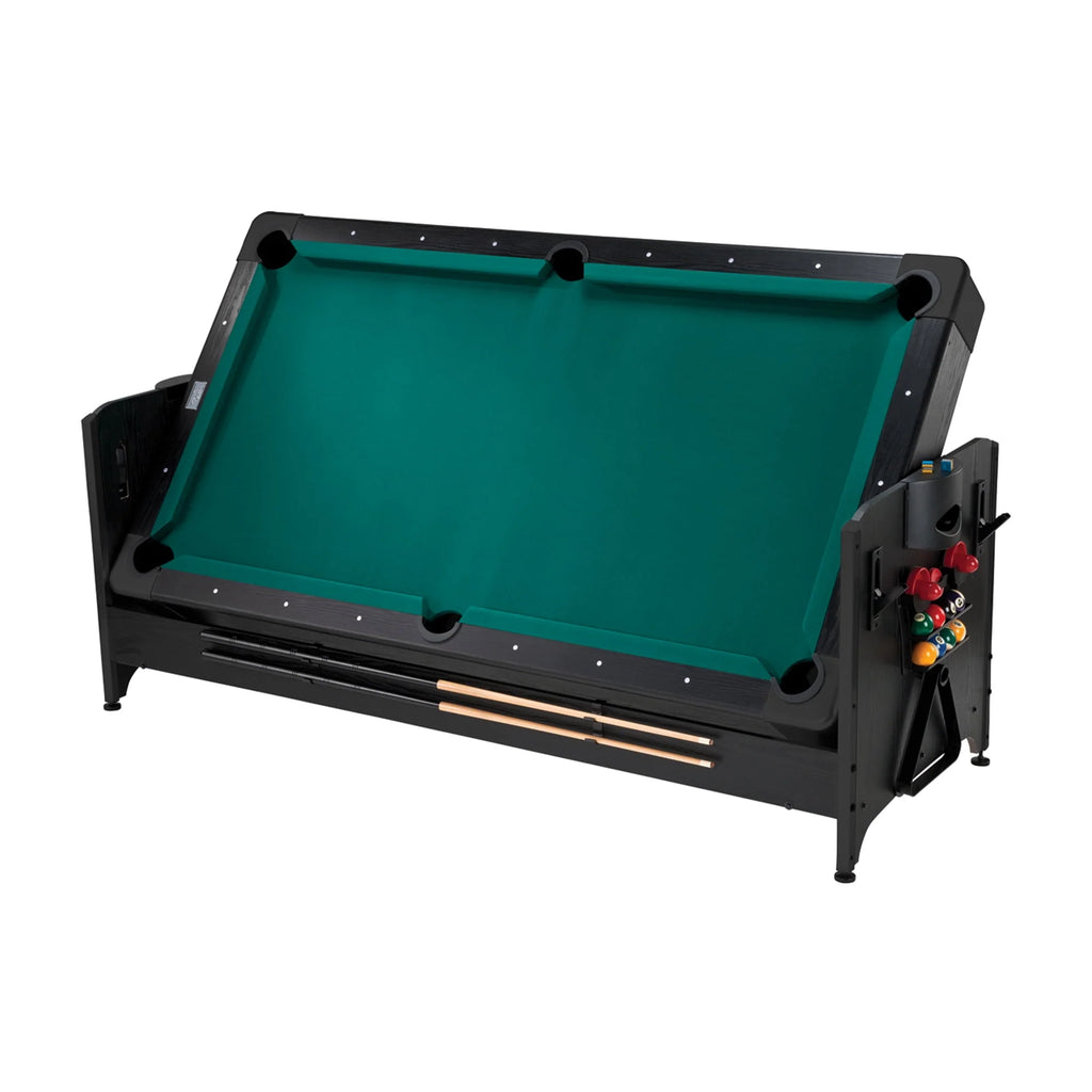 7' 2-in-1 Billiards and Air Hockey Game Table B200726