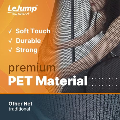 14FT 12FT 10FT Non-Spring Trampoline with Enclosure Net T3566
