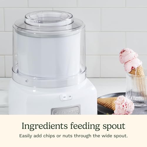 White 1.5 Quart Ice Cream Maker S440340