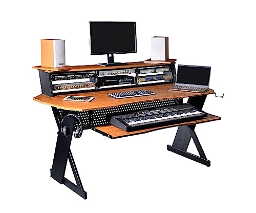 Cherry Music Studio Desk Workstation with 3 x 4U Rack J531773