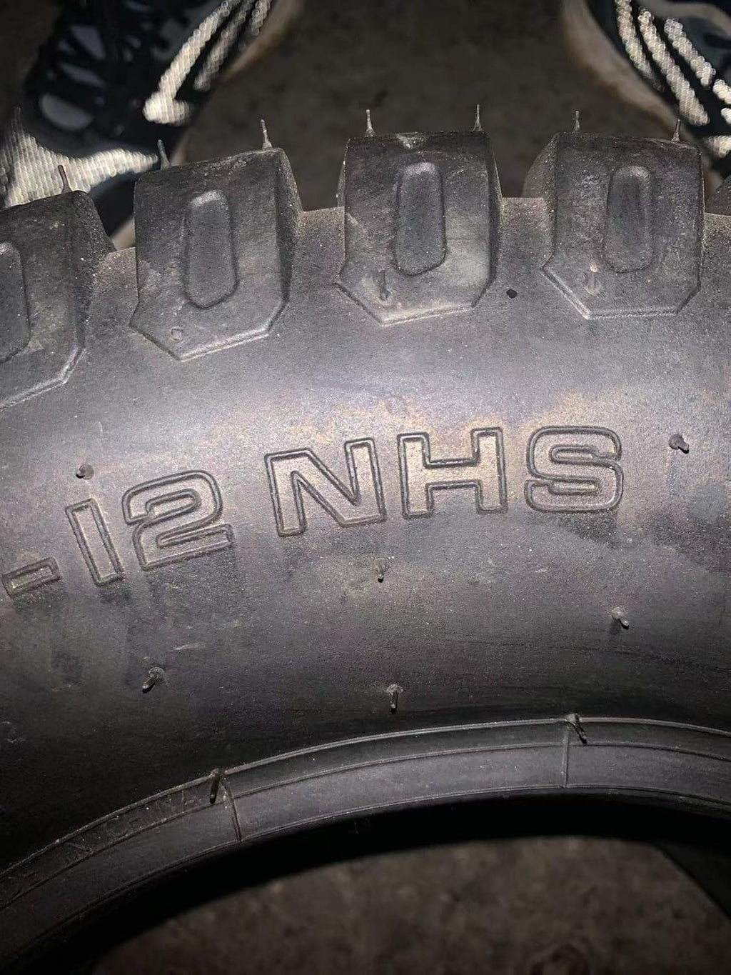 Set of 2 24x12.00-12 Lawn Mower Tires 4 Ply Tubeless A813