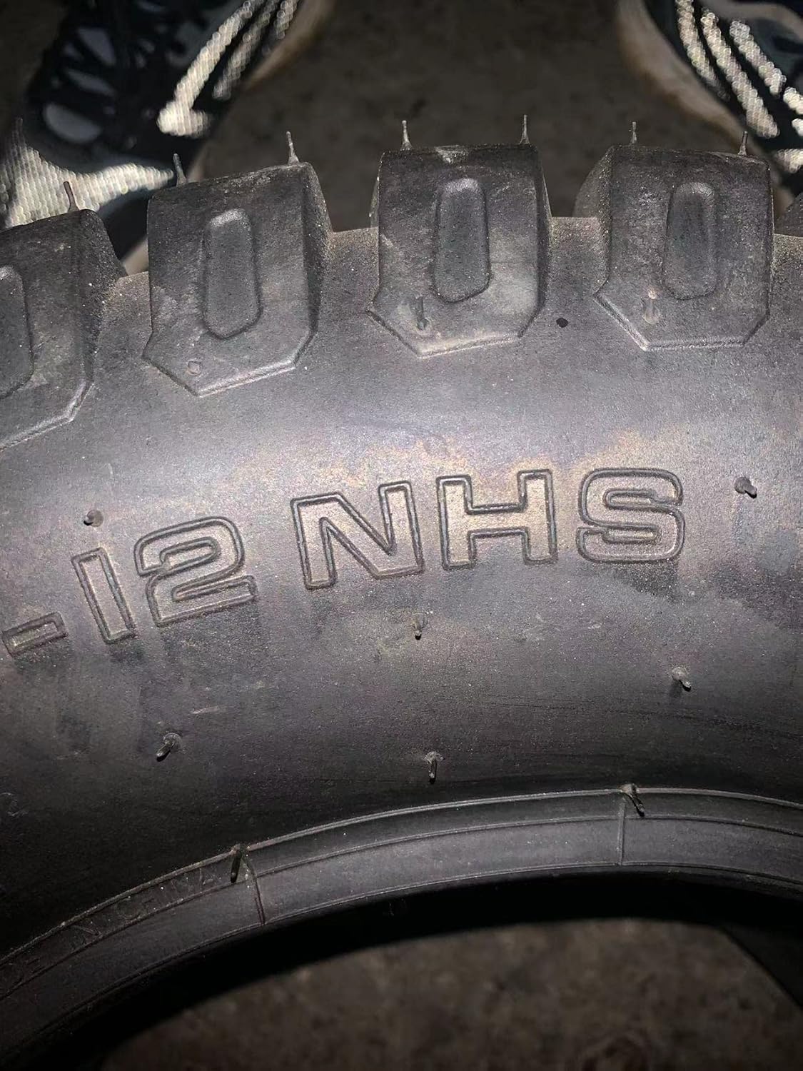 Set of 2 24x12.00-12 Lawn Mower Tires 4 Ply Tubeless A813