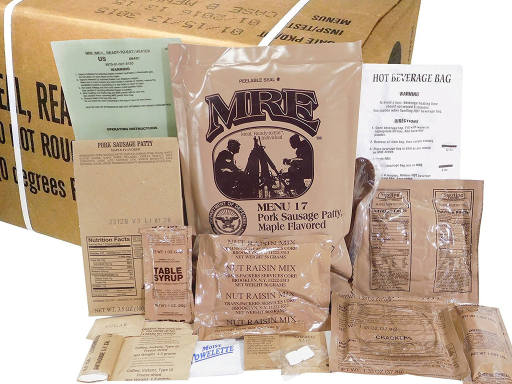 12 Meals MRE with 2019 Inspection Date X9437