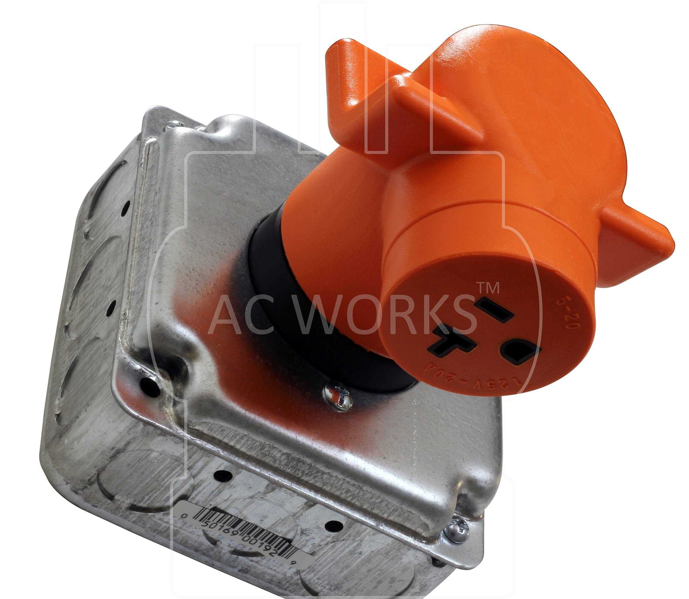 30 Amp 4-Prong Dryer Wall Outlet Adapter J57774