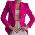 Double Breasted Slim Blazer Jackets N830