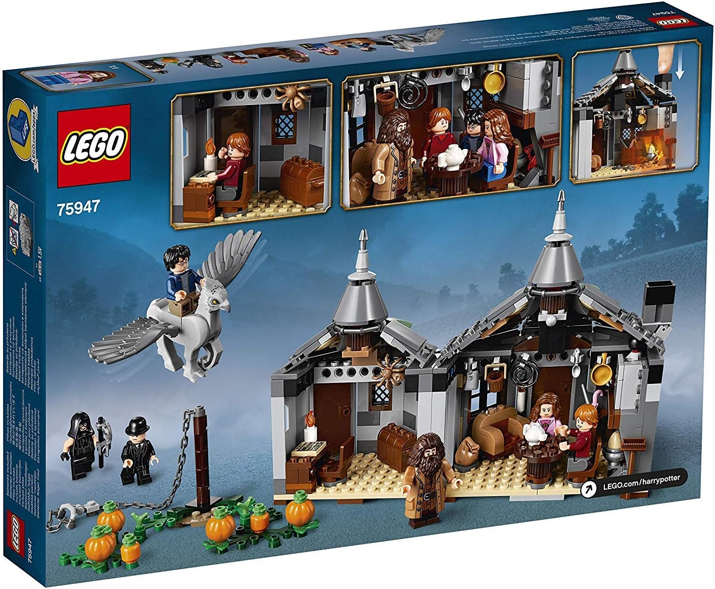 Hagrid’s Hut: Buckbeak’s Rescue Playset with Hippogriff Figure S91642