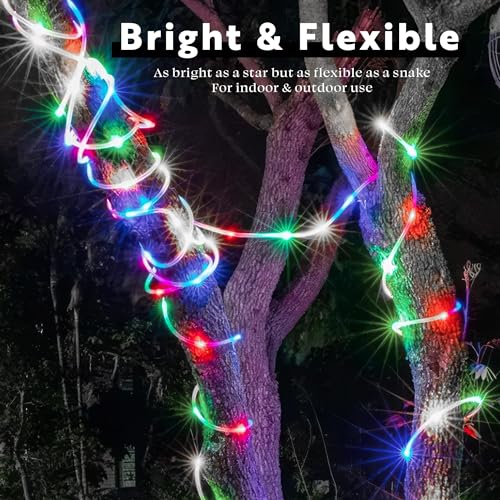 20ft Green LED Rope Light with Remote X811