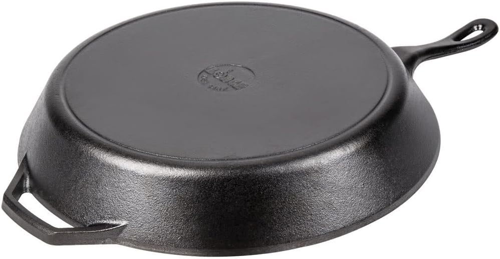 15 1/4 Pre-Seasoned Cast Iron Skillet O424