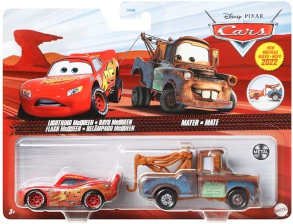 Disney Cars 1:55 Scale Die-Cast 2-Pack Vehicles G54232