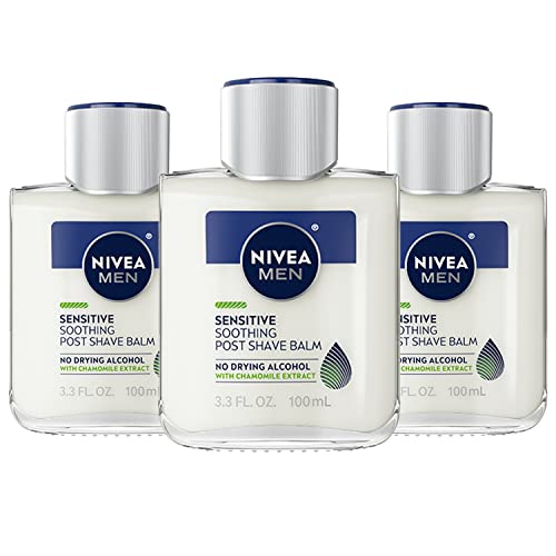Sensitive Post Shave Balm with Vitamin E, Chamomile and Witch Hazel Extracts, 3.3 Fl Oz O83647