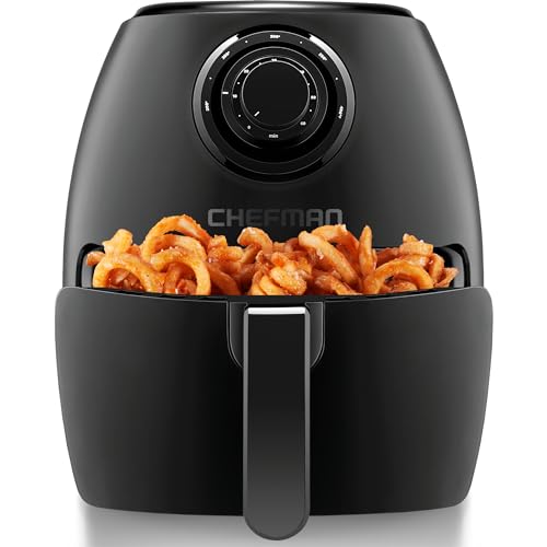 Black 10L Digital Air Fryer with Rotisserie U933