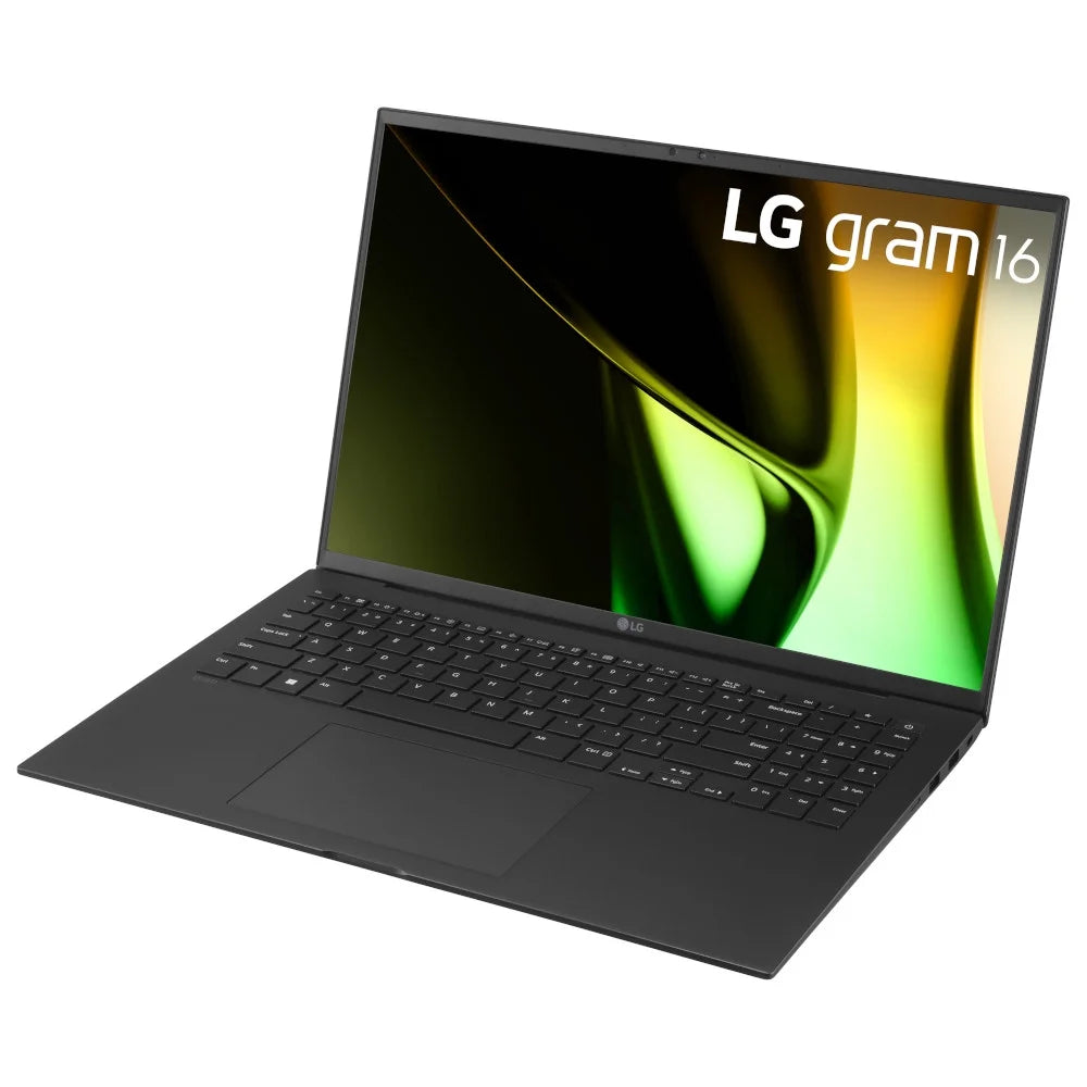 16-inch Lightweight Laptop, Intel Core i7, Windows 11 Home, 16GB RAM, 512GB SSD, Black L6157