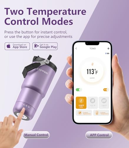20oz Self-Heating Travel Mug Q795