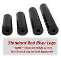 7" Height Set of 4 Adjustable Bed Leg Kit Z34642