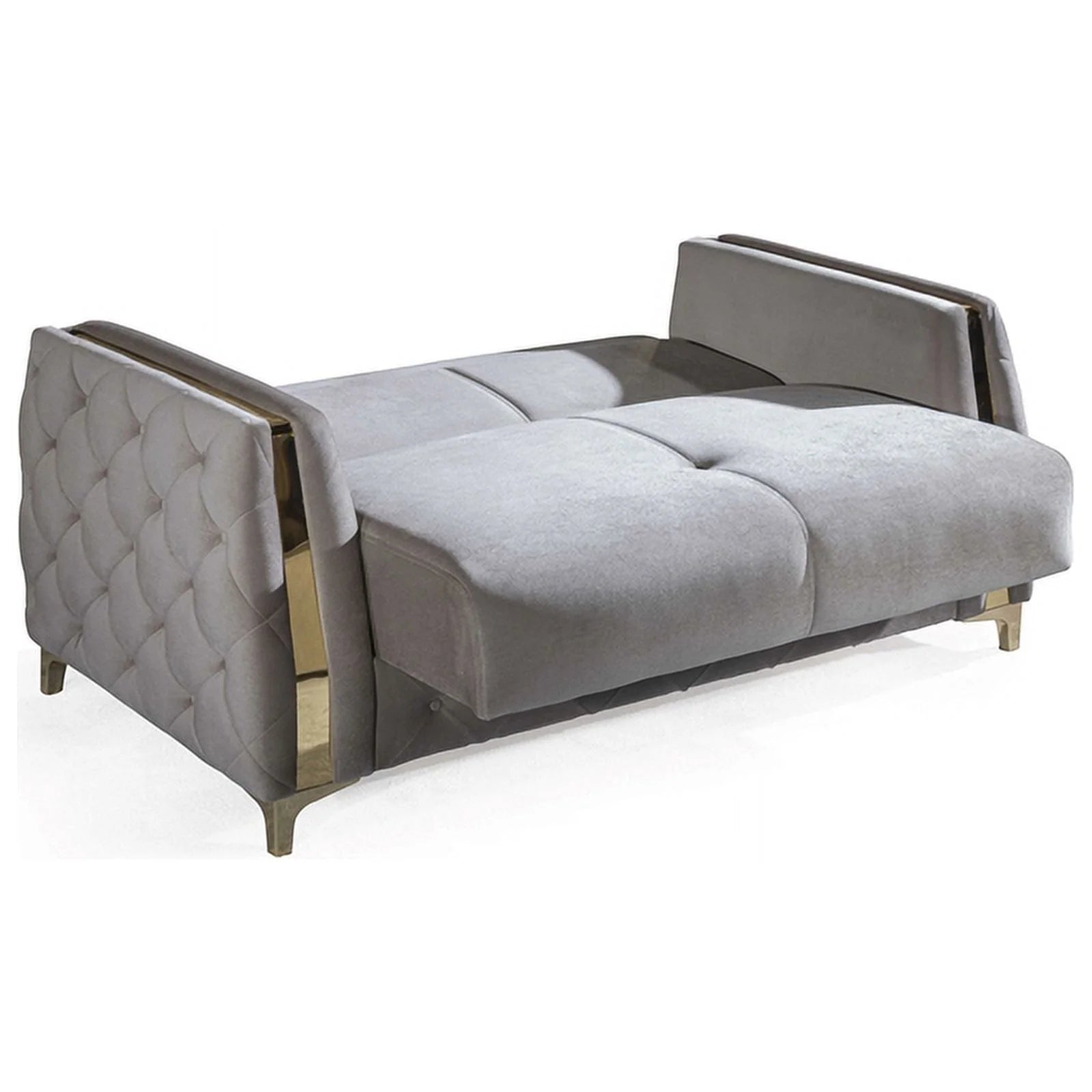 Modern 3PC Living Room Set in Taupe I4923