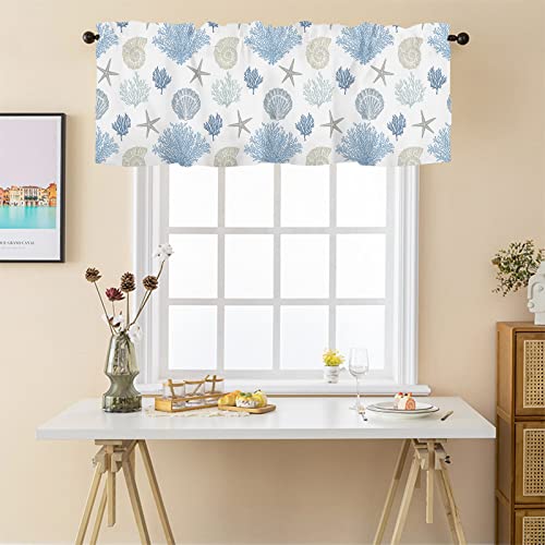 Sage Green Leaf Kitchen Curtains Valances Window Valance Short Topper Rod Pocket Curtain 54x18 Inch D328577