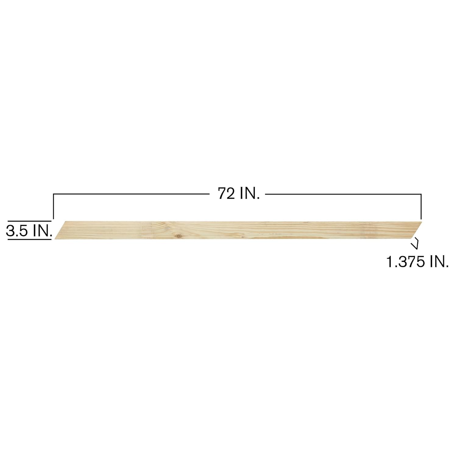 6 ft. Pressure-Treated Pine Stair Rails with Black Brackets G56969