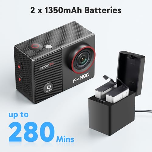 4K30fps Action Camera with Touch Screen Waterproof V350613