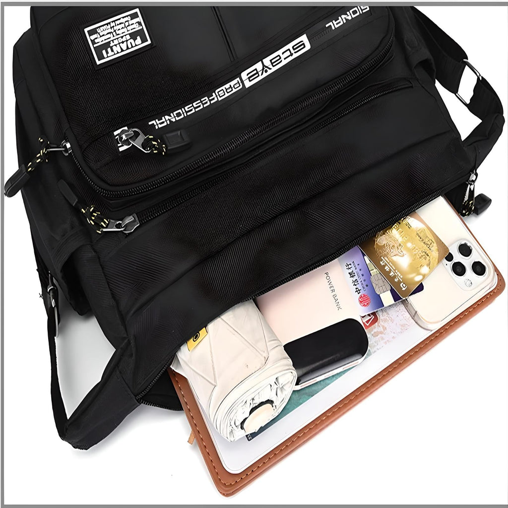 Anti-Theft Messenger Bag