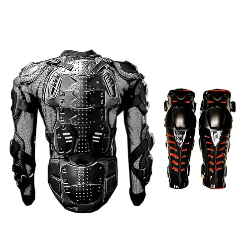 Black Motorcycle Body Armor N9420