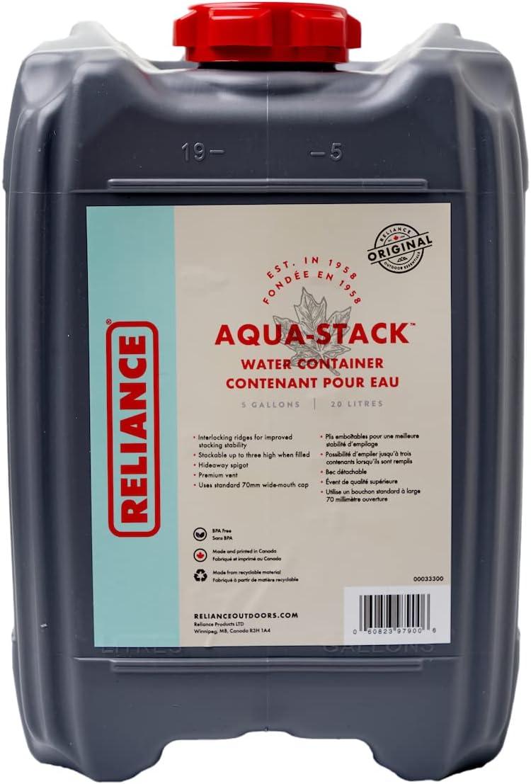 Blue 5 Gallon Stackable Water Container D757