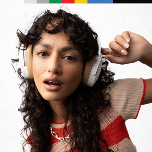 True Black Over-Ear Noise Cancelling Wireless Headphones R27436