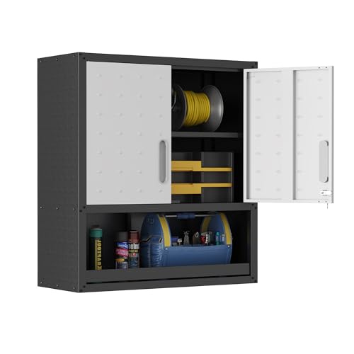 Metal 4 Drawer Rolling Tool Storage Cabinet with Locking Doors N298417
