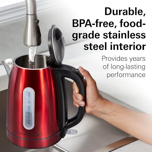 1.7L Cordless Electric Kettle with Auto Shutoff T2702