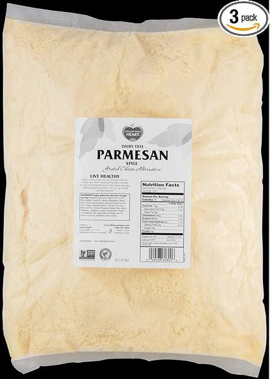 Vegan Grated Parmesan Cheese, 5 Pound - 3 per case Y505786