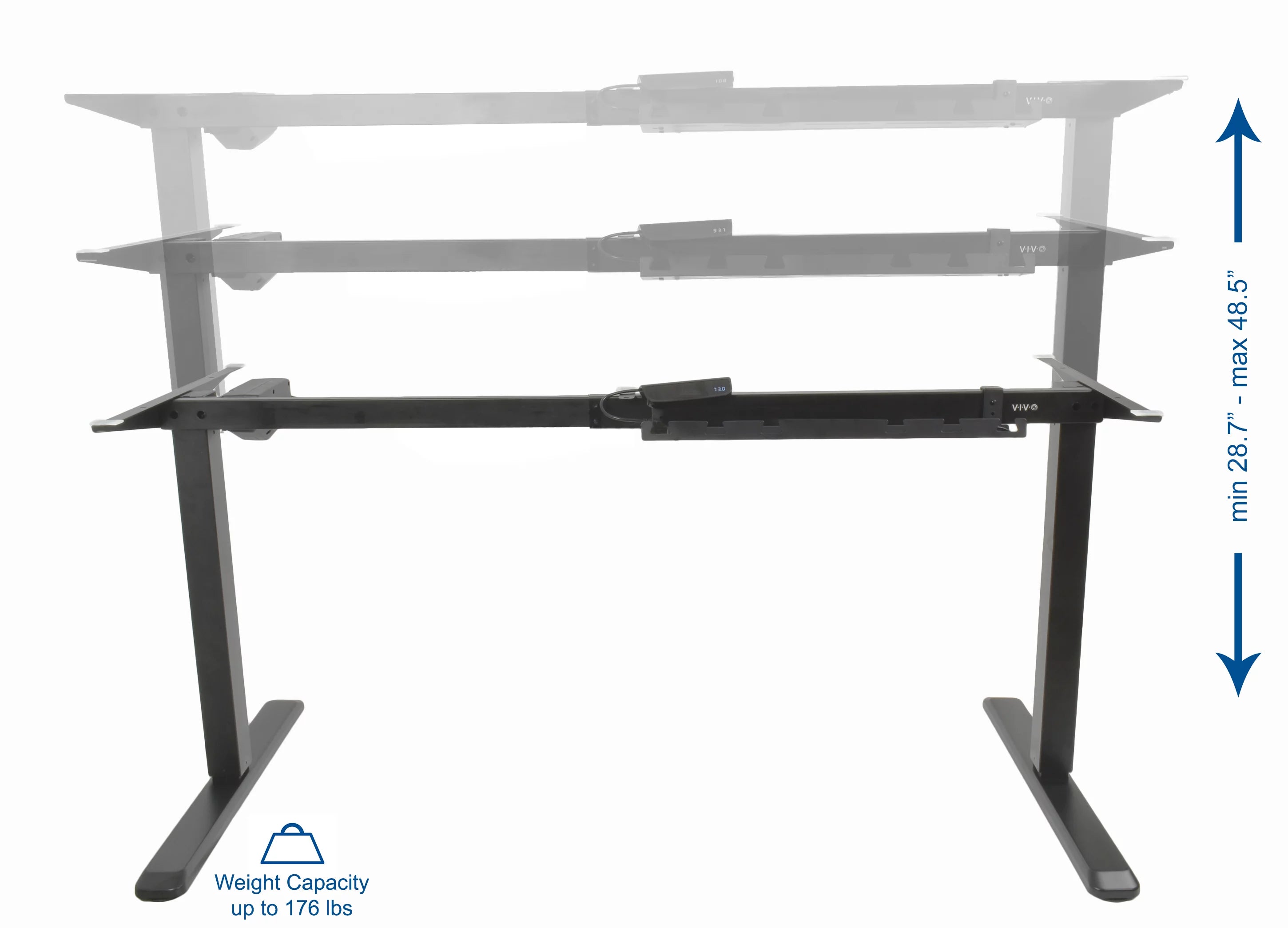Electric Stand Up Desk Frame Single Motor S714038