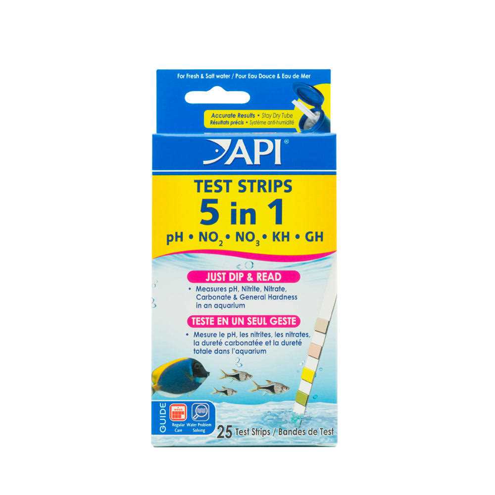 5 in 1 Aquarium Test Strips D604