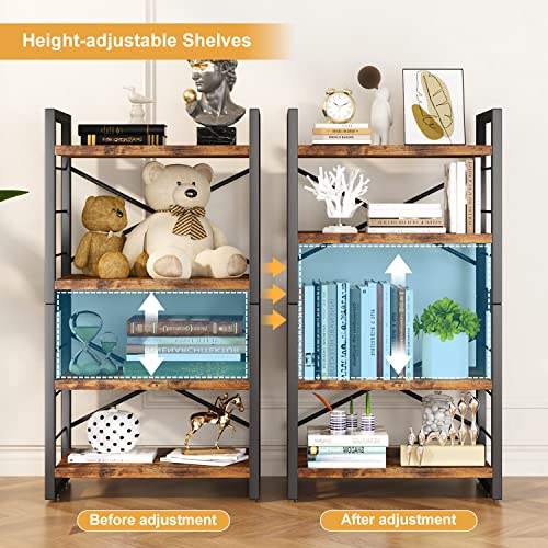 3 Tier Metal Black Bookshelf F194754