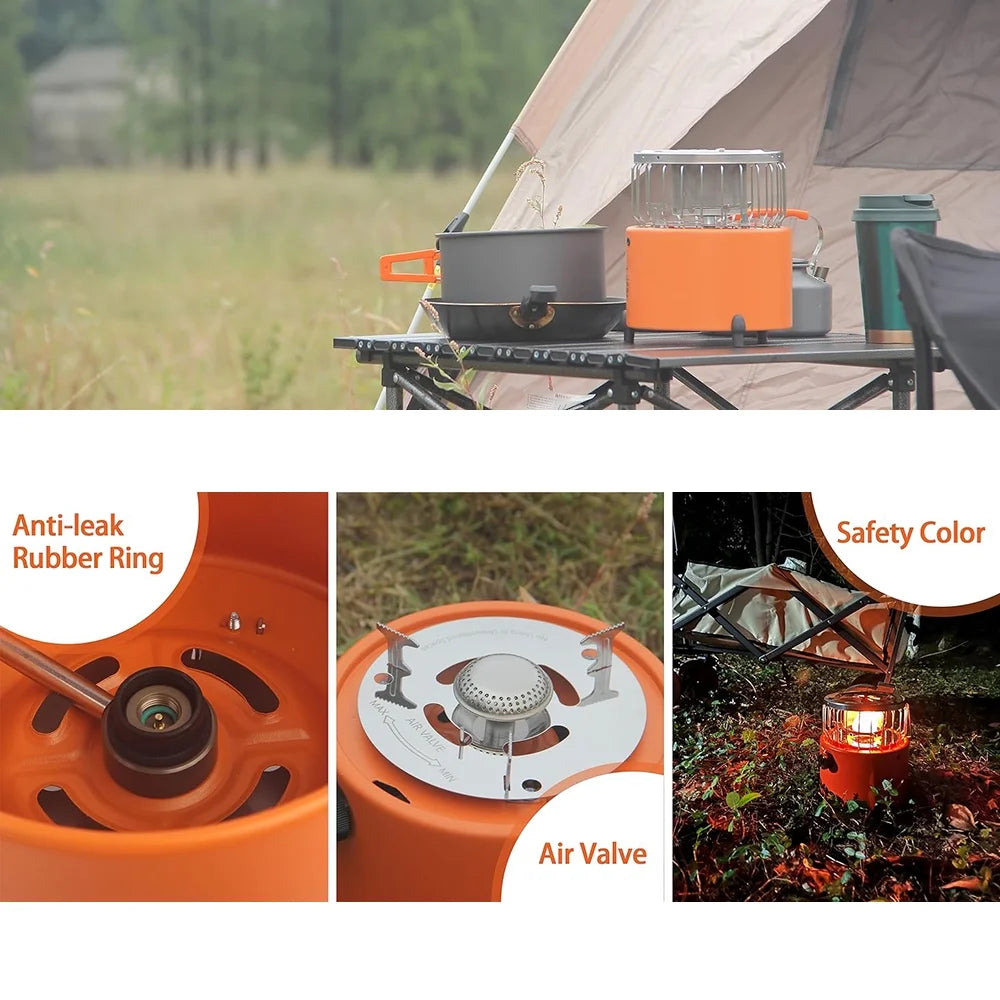 Portable Propane Heater & Stove with Fireproof Gloves I5199