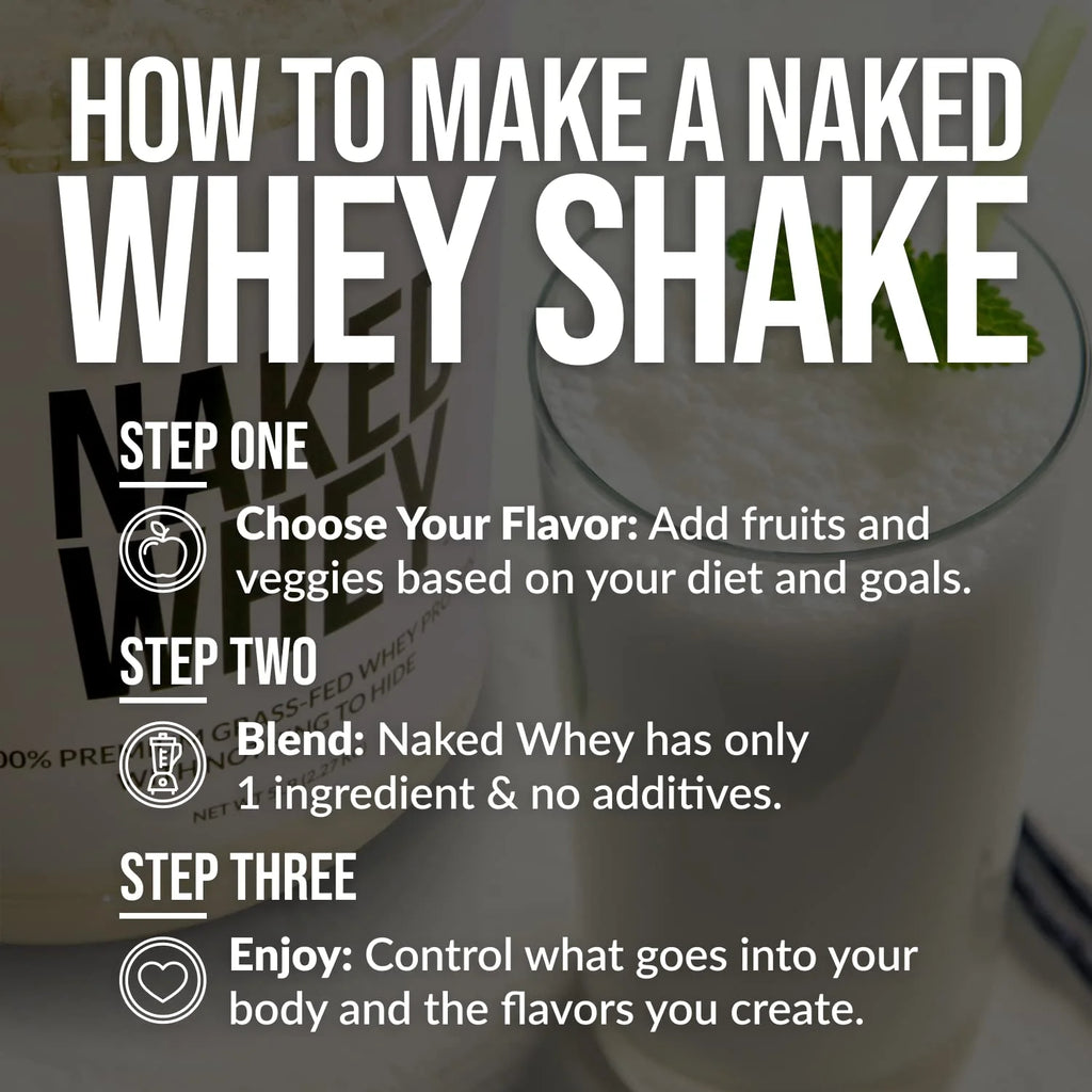 5LB Unflavored Grass Fed Whey Protein Powder Y883037